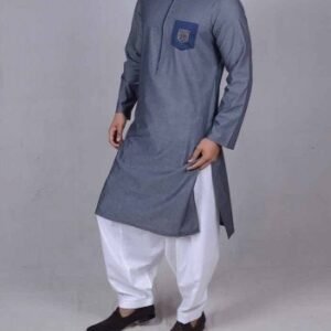 Designer Kurta Shalwar Suit (Made on Order)