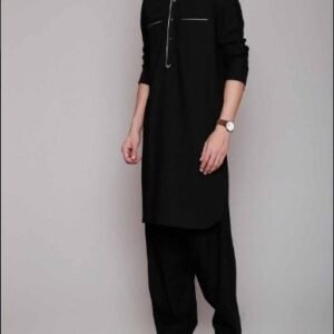 Designer Kurta with Shalwar Suit (Made on Order)