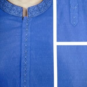 Embroidered Kurta with Shalwar Suit (Made on Order)
